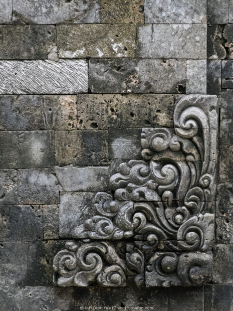 摄影作品：海神庙的墙