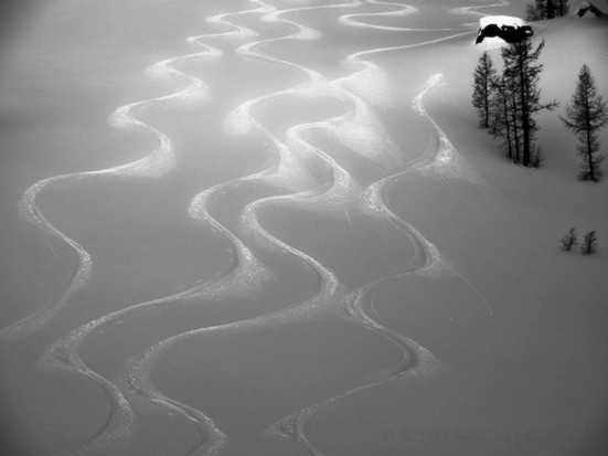风光摄影作品欣赏：就是任性！滑雪教练辞职一年，终拍出绝美雪景！