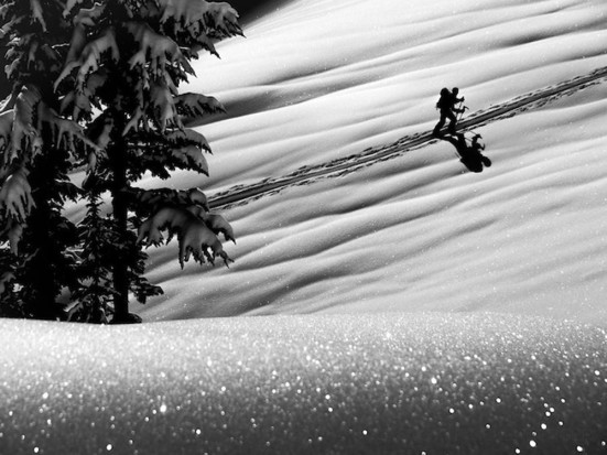 风光摄影作品欣赏：就是任性！滑雪教练辞职一年，终拍出绝美雪景！
