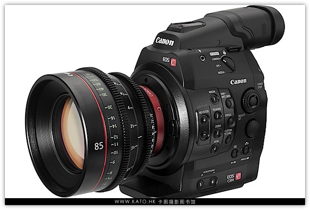 【器材】佳能发布EOS C300可换镜头摄像机及5支镜头