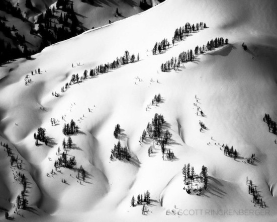 风光摄影作品欣赏：就是任性！滑雪教练辞职一年，终拍出绝美雪景！