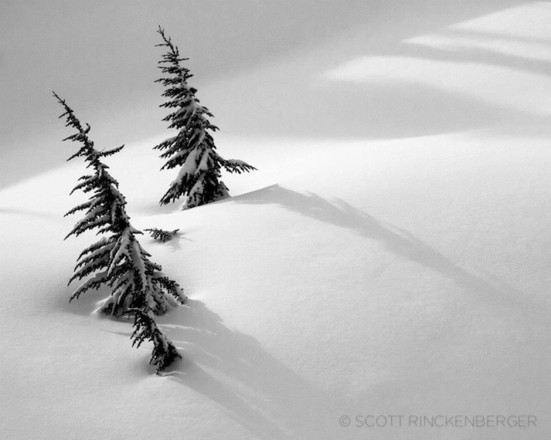 风光摄影作品欣赏：就是任性！滑雪教练辞职一年，终拍出绝美雪景！