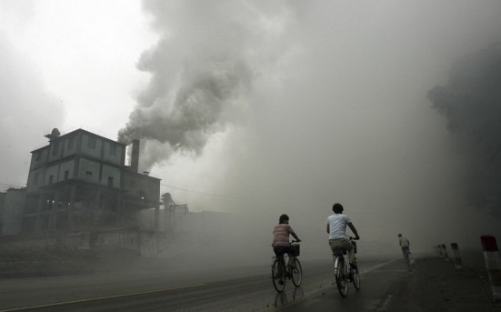 20张照片展示中国的污染实况